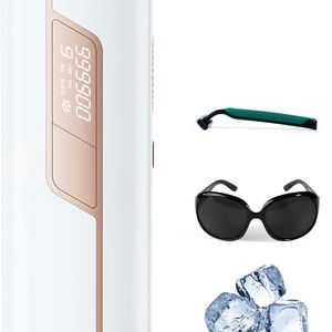 Ice-Cool IPL Laser Hair Removal 3 IN 1 More Than A Hair Removal Device,9 Levels